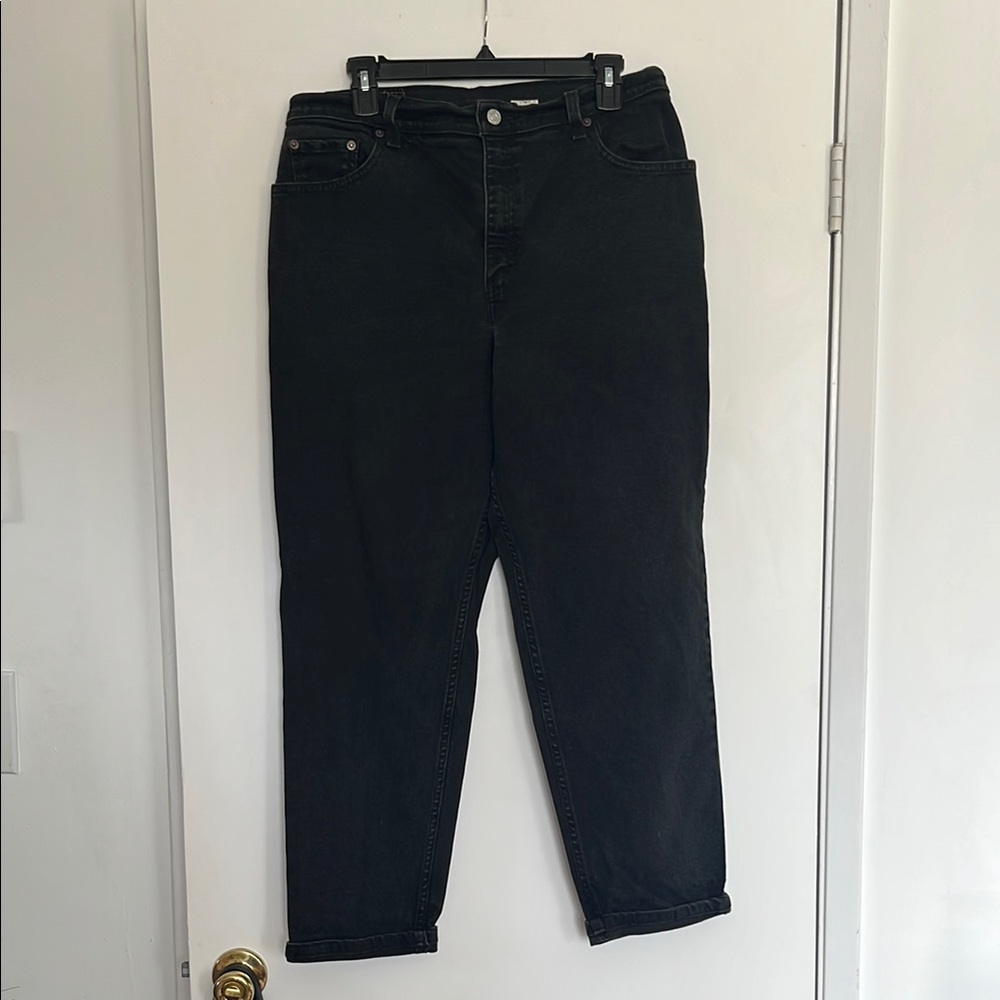 Vintage Women's Levi’s 550 Black Denim Jeans